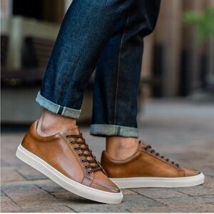 To Boot New York Sierra Leather Sneaker All Low Top Sneakers size men 11